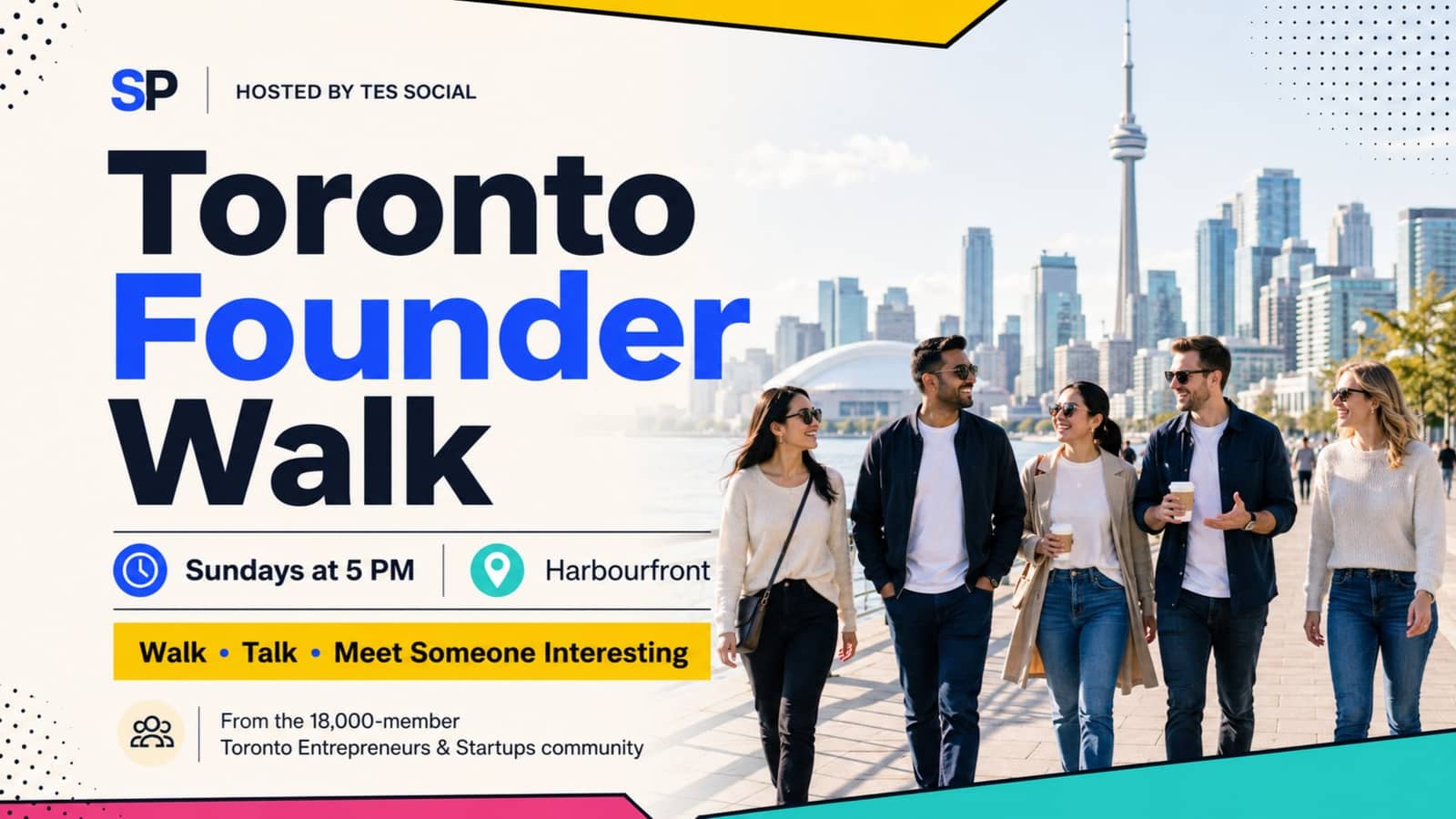 🚀Toronto Founder Walk Entrepreneurs, Startups & Business Owners