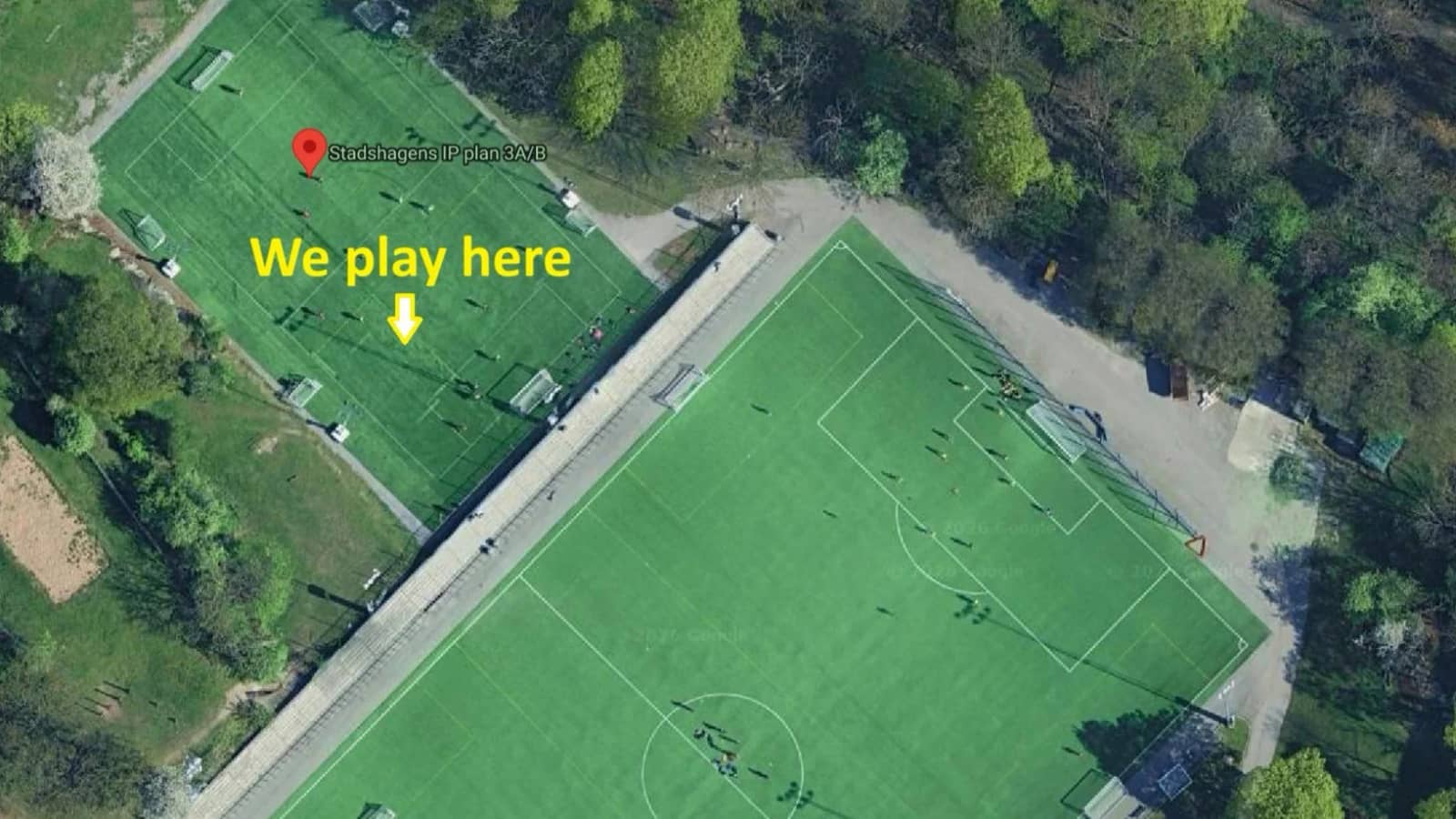Friday football at 20:45! Pls be on time.
