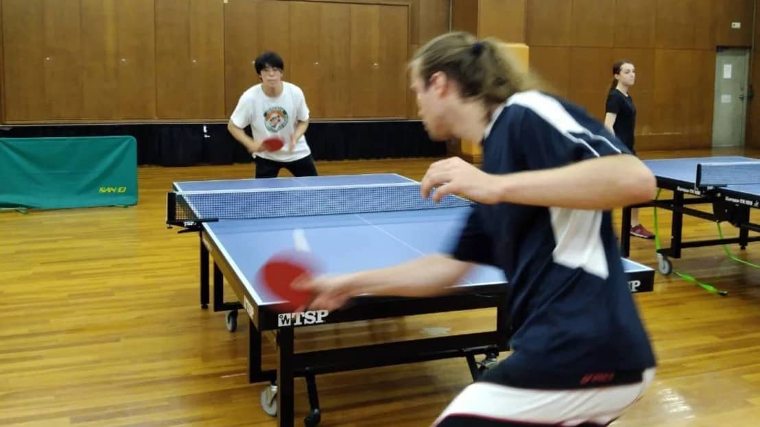 🏓 卓球 TABLE TENNIS: 6 Tables! Kita Sports Center (Nagahoribashi)