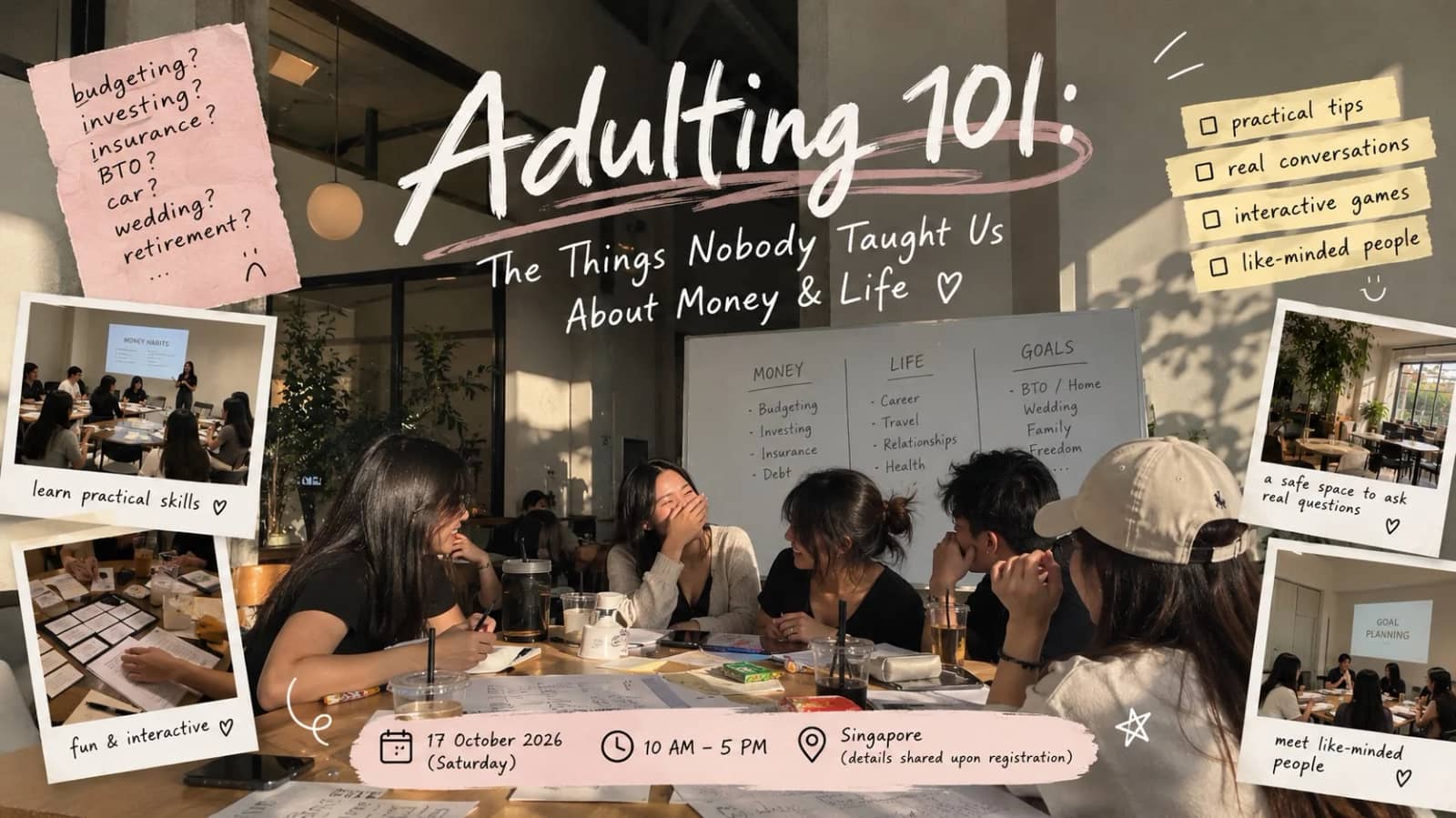 Adulting 101: The Things Nobody Taught Us About Money & Life