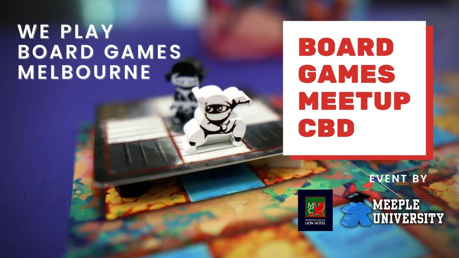 Dinner & Board Games Fortnightly CBD (We Play Board Games Melbourne)