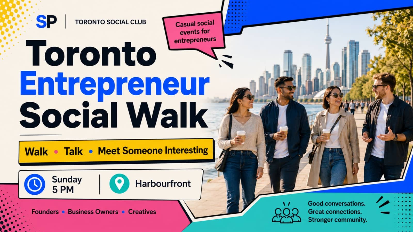 ⭐Toronto Entrepreneur Social Walk | Founders & Business Owners