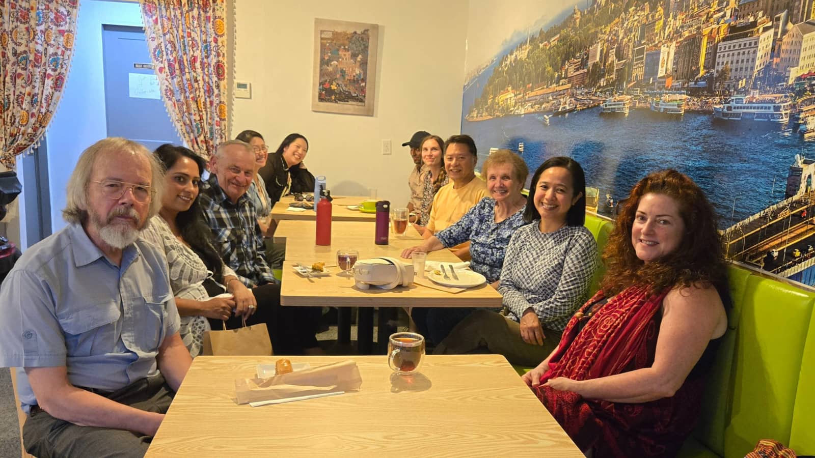 Spiritual Conversations at Golden Horn Turkish Cafe