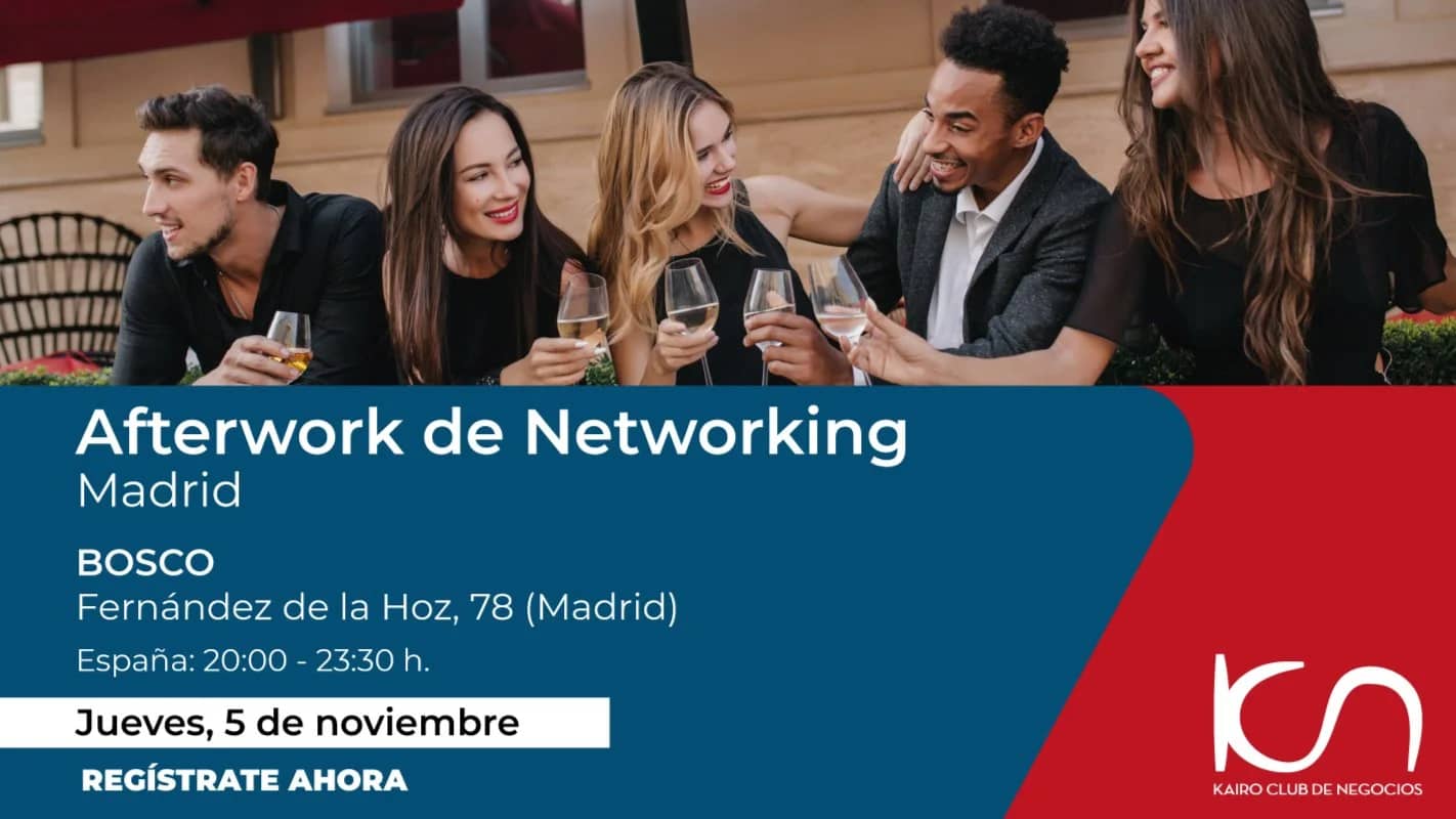 Eat & Meet KCN Afterwork Networking Madrid - 5 de noviembre