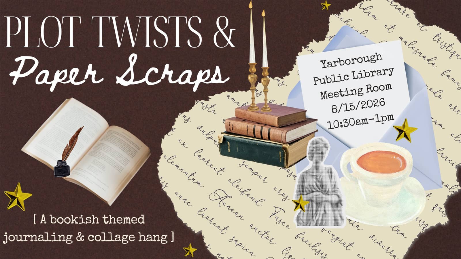 EJC: Plot Twists & Paper Scraps