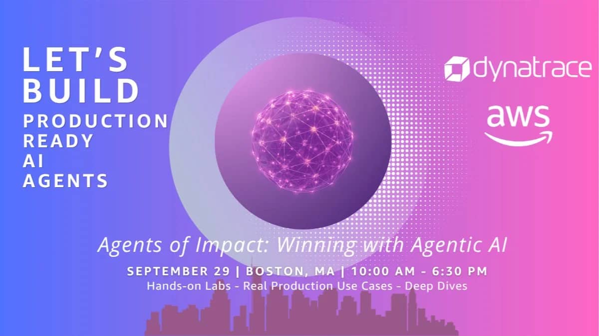 Agentic AI Workshop with AWS and Dynatrace