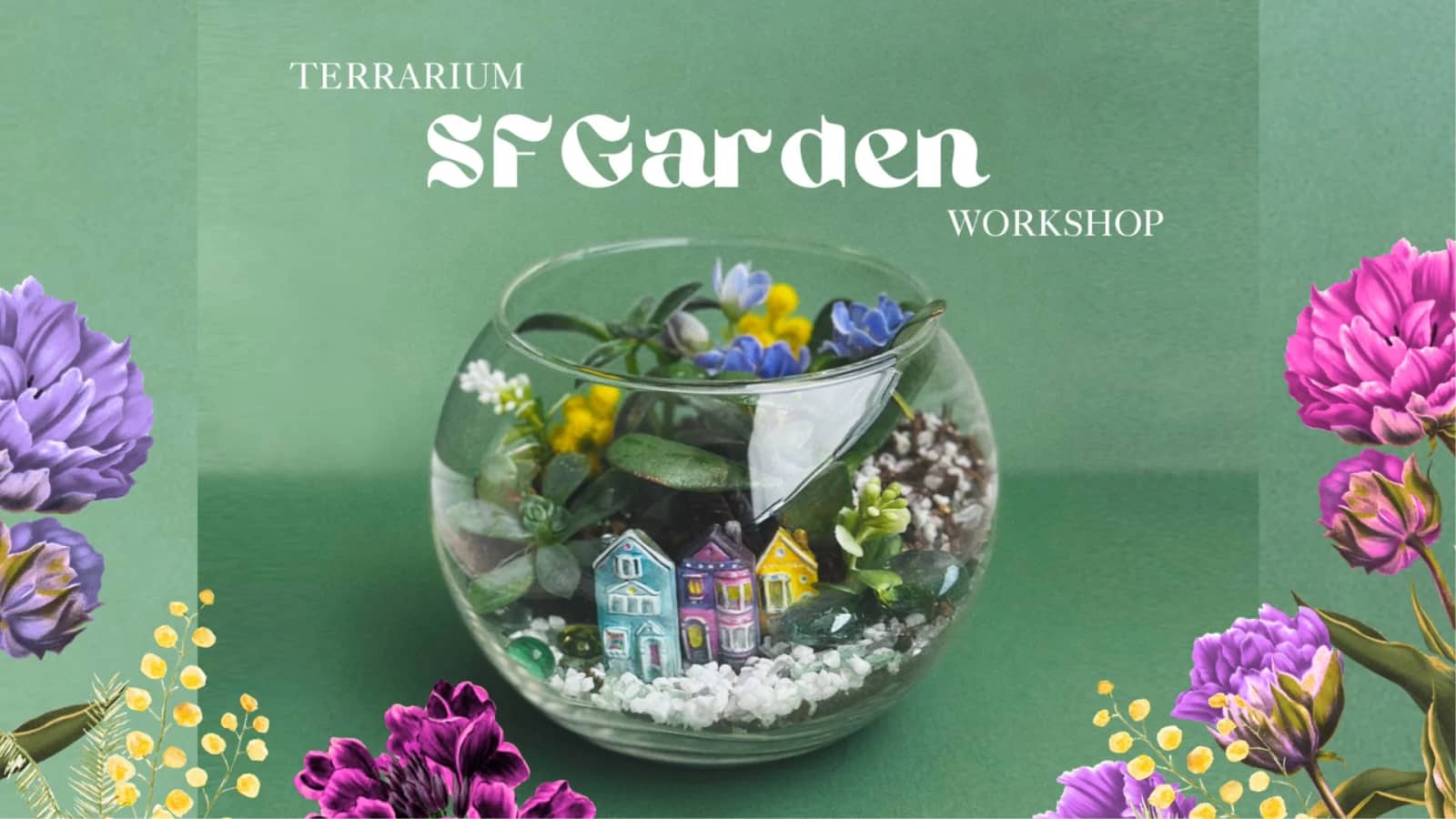 San Francisco Garden Terrarium Workshop