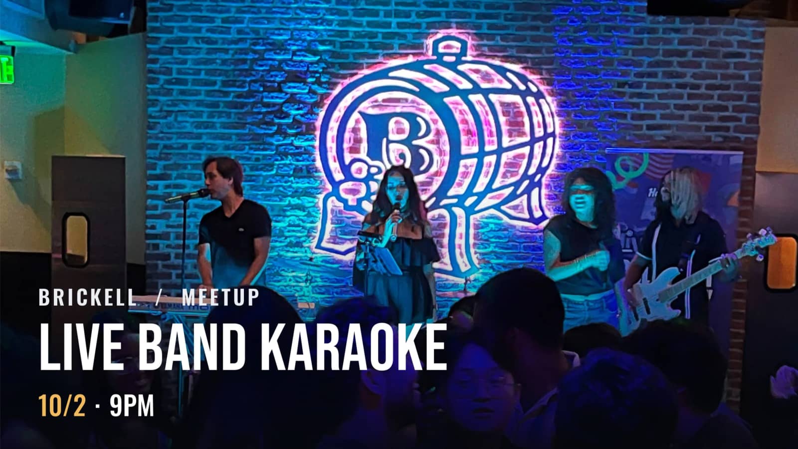 Live Band Karaoke in Brickell!