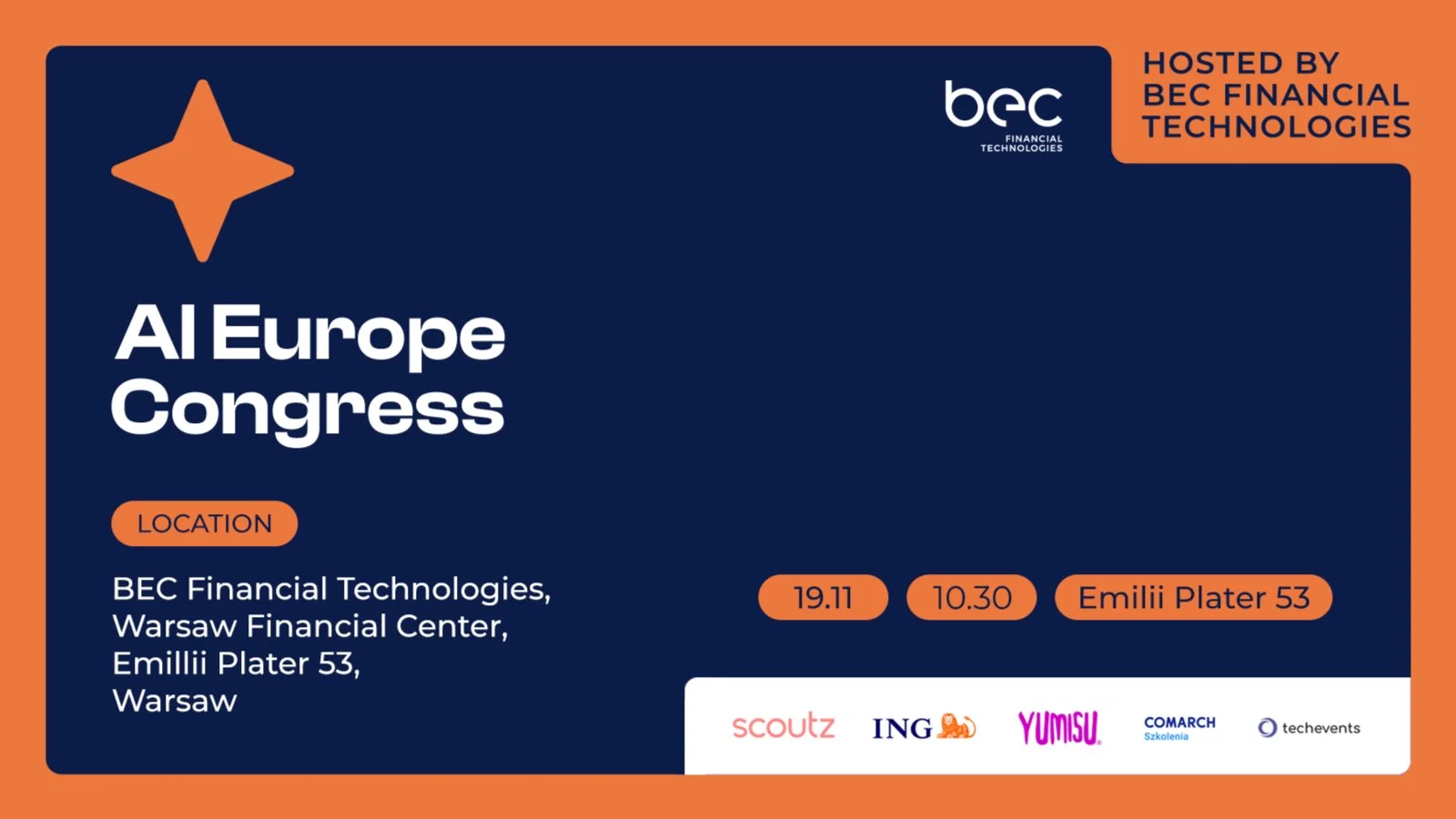 AI Europe Congress 2026 ✨19.11.2026 in Warsaw 🔔