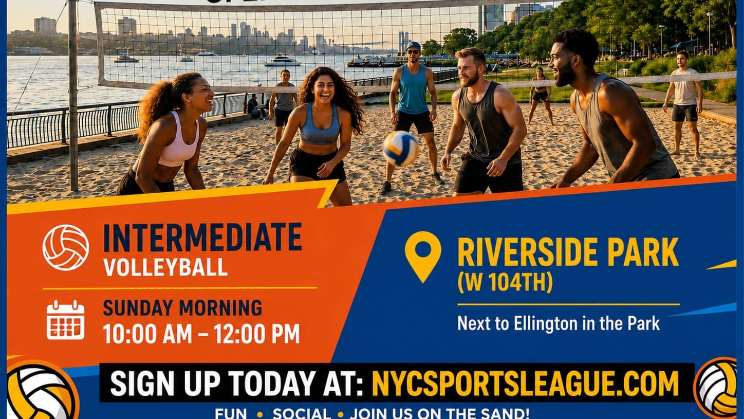 8/23 Last Riverside Park Intermediate Sand Volleyball!