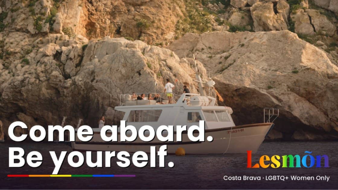 Costa Brava Sailing Day — End of Summer Celebration Just us — LGBTQ+ women