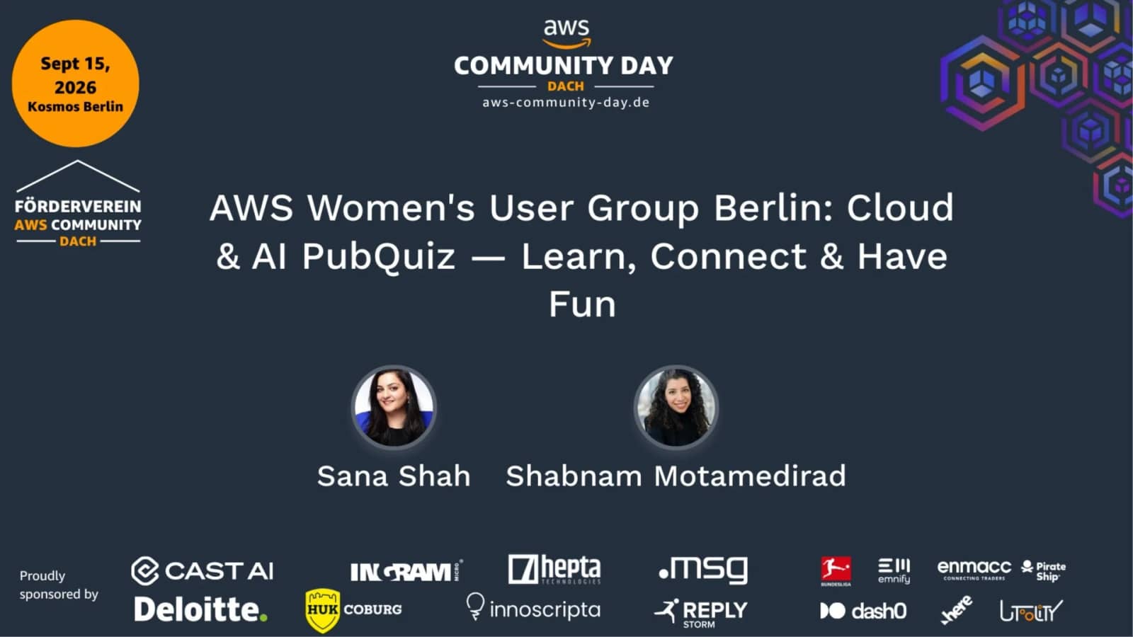 AWS Community Day DACH 2026: Cloud & AI PubQuiz