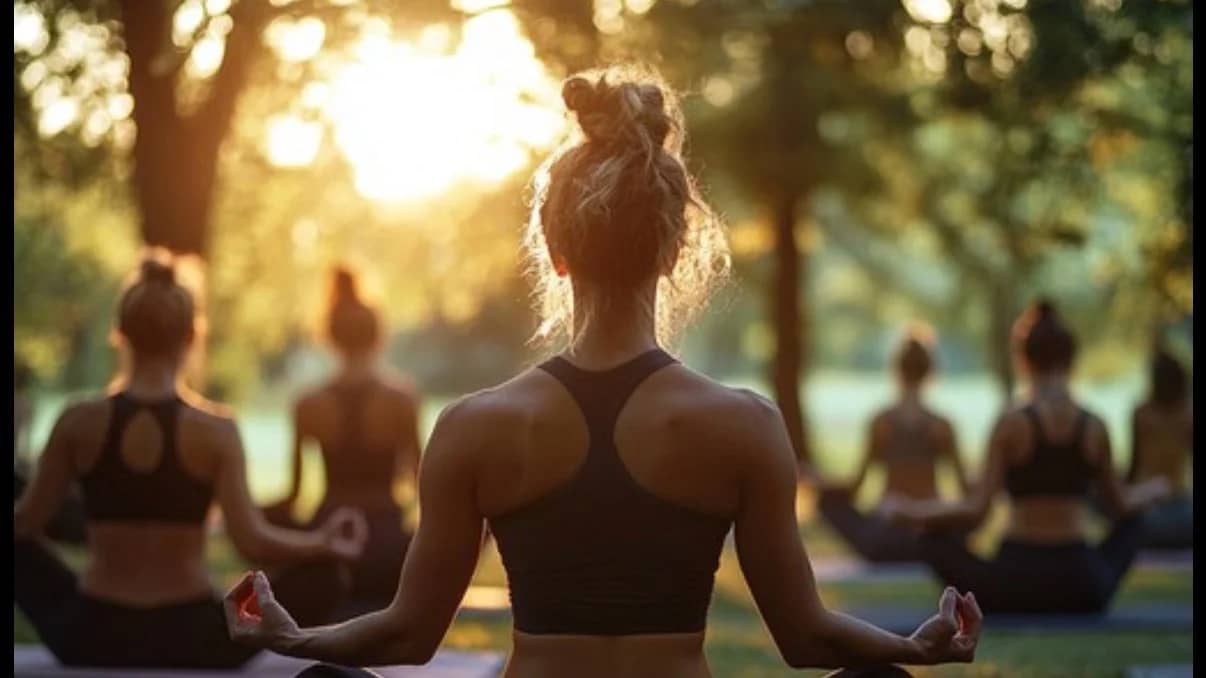 Morning Yoga in Central Park