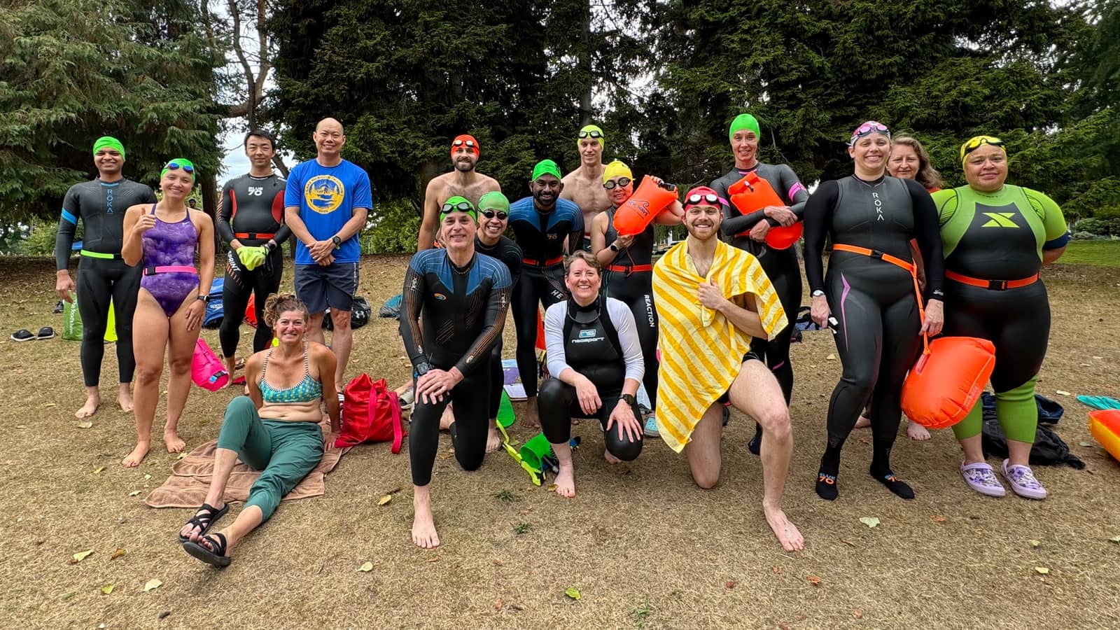 PM GLOWS (Green Lake Open Water Swims)