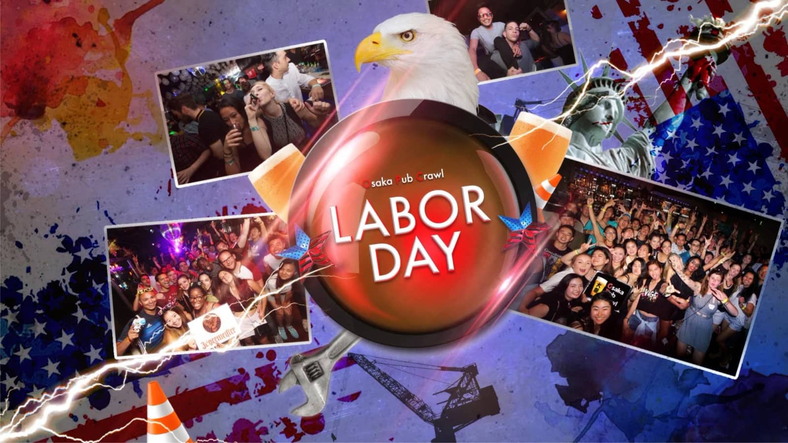 ✨🇺🇸 LABOR DAY (SAT) レーバー・ディー・アー・ワイー(土)🍻✨