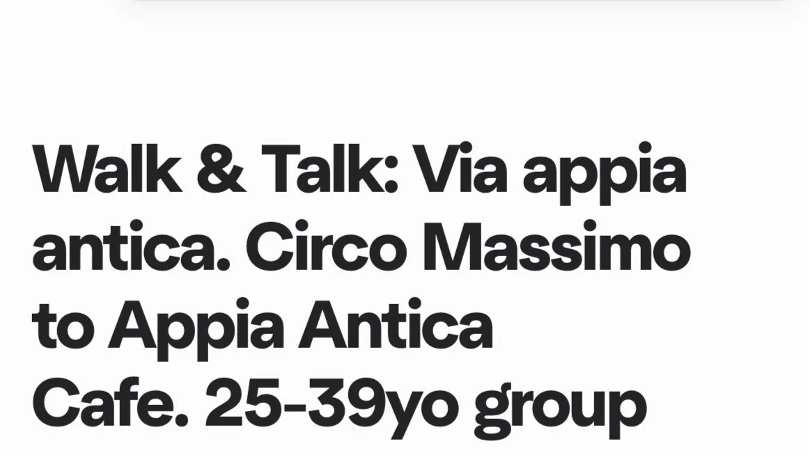 Walk & Talk by Dolce Vita
