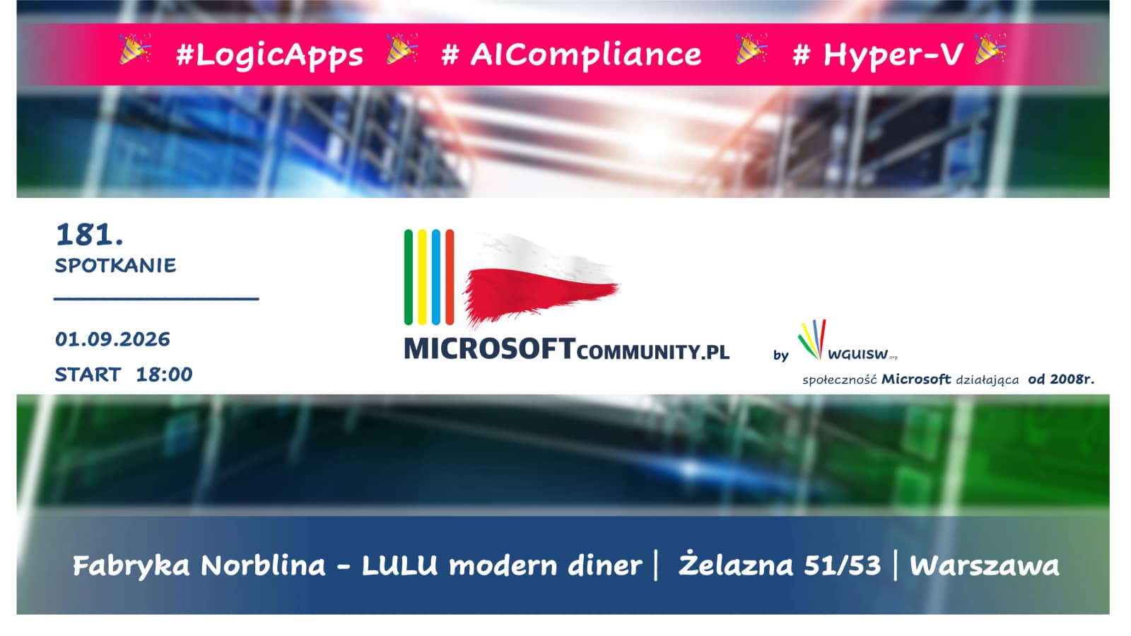 181. spotkanie MicrosoftCommunity.PL (WGUiSW)