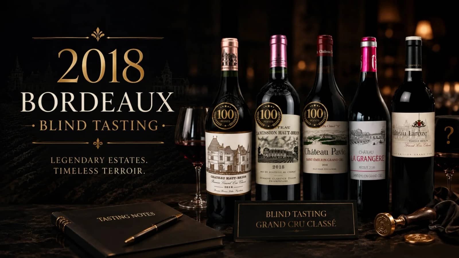 2018 Bordeaux Blind Tasting🍷| Terroir Titans: A Clash of Iconic Estates!