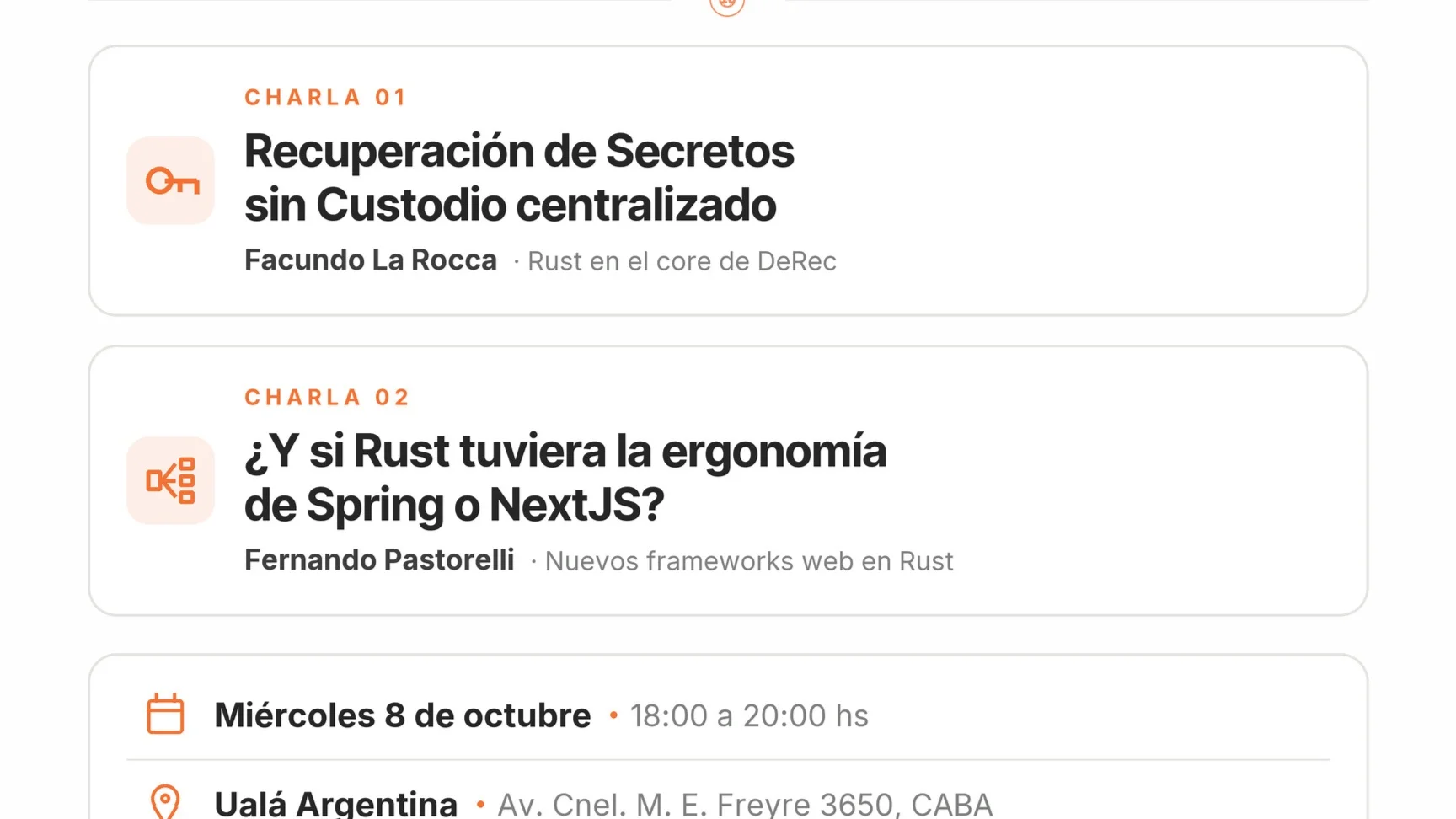 WebApp Ergonomics y Secretos Distribuidos.
