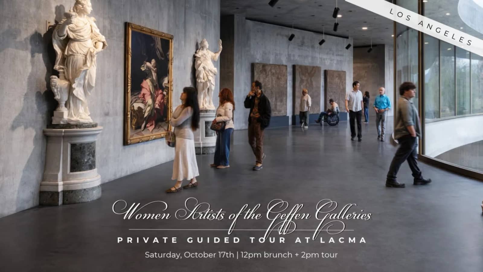Women Artists of the New Geffen Galleries: A Private Tour At LACMA