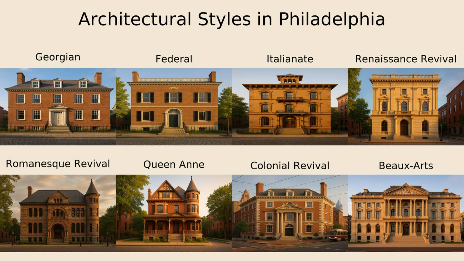 Philadelphia Architecture Bonus Hike: Greatest Hits from All Styles