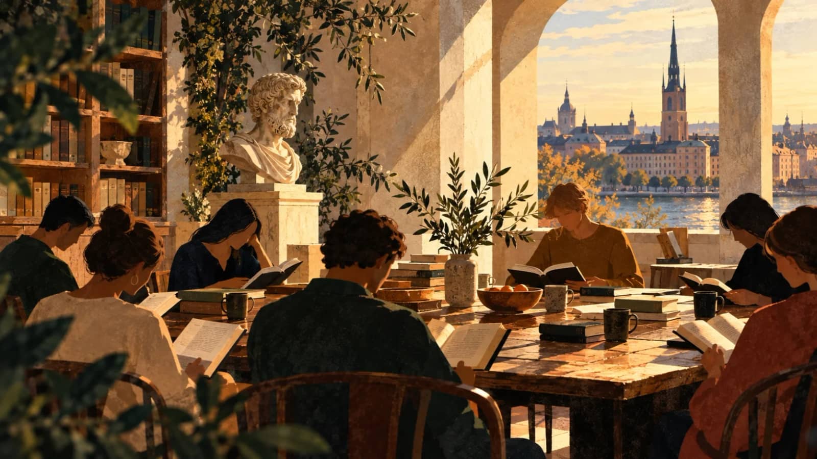 📚 Stoic Silent Reading Session  — Solitude & Society