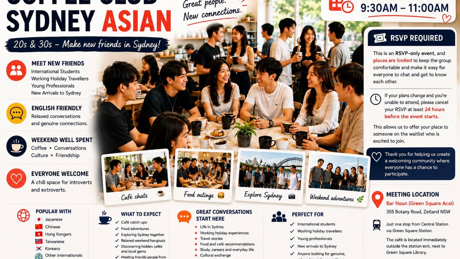 Sydney Asian Coffee Club | 20s & 30s