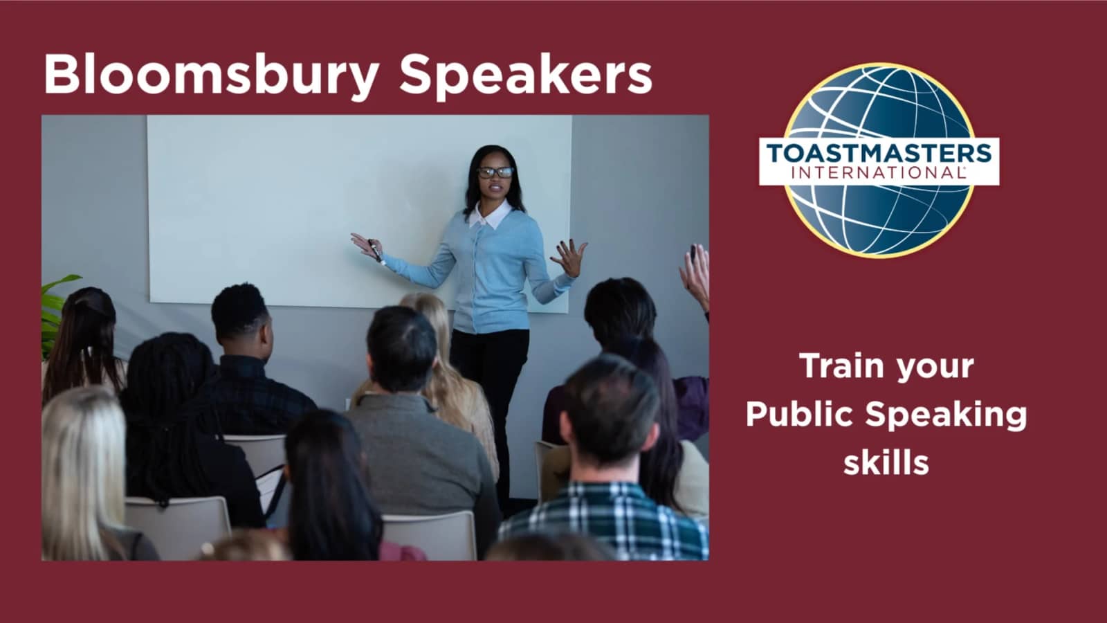 Practise Public Speaking at Bloomsbury Speakers London (Toastmasters)