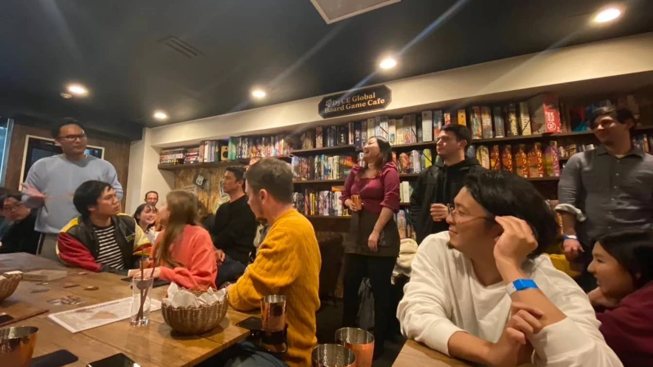 📍Shibuya 渋谷》International Board Game Night 🌙🌏 週末 国際交流✖︎ボードゲームゲームナイト！