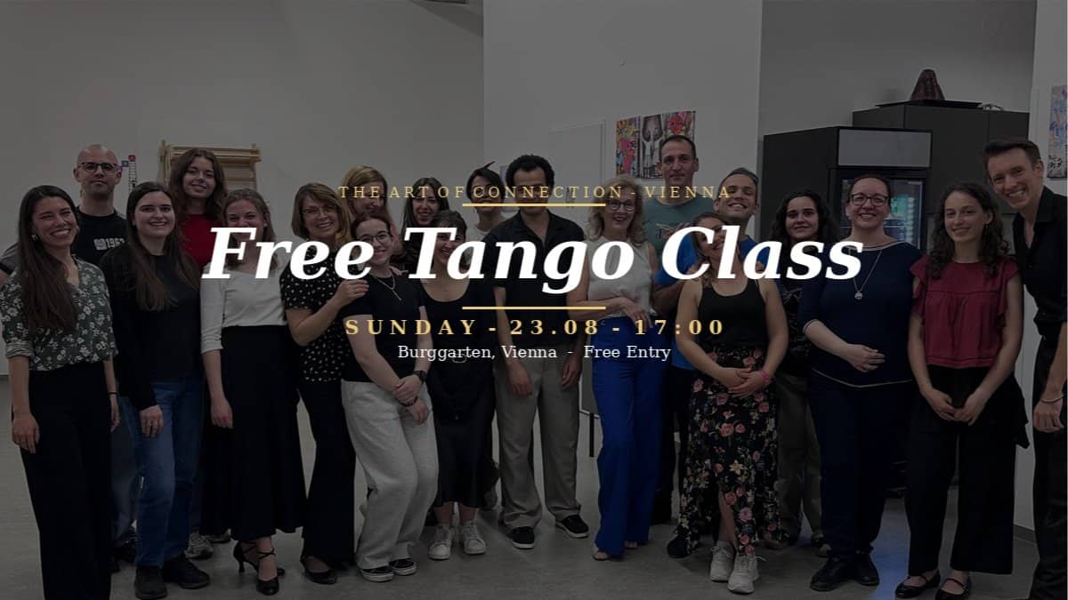 Open Tango Class in Burggarten - No Experience Needed