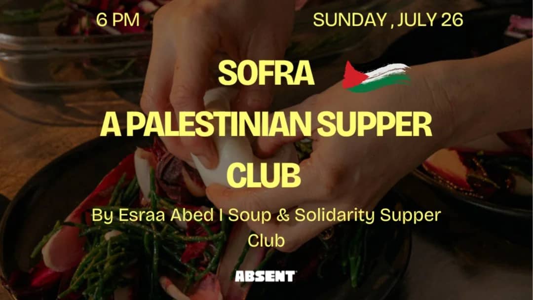 SOFRA: A Palestinian Supper Club