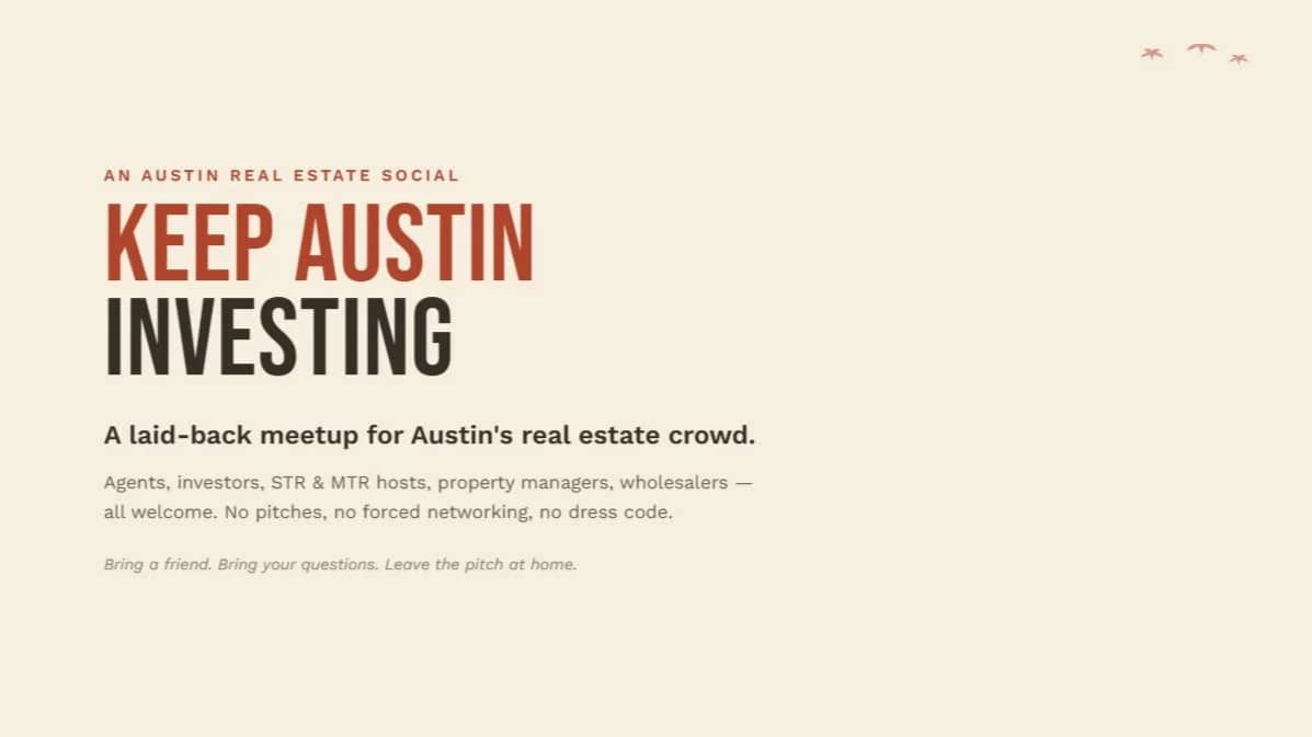 Keep Austin Investing - Real Estate Social