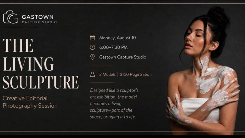THE LIVING SCULPTURE | Creative Editorial Photography Session