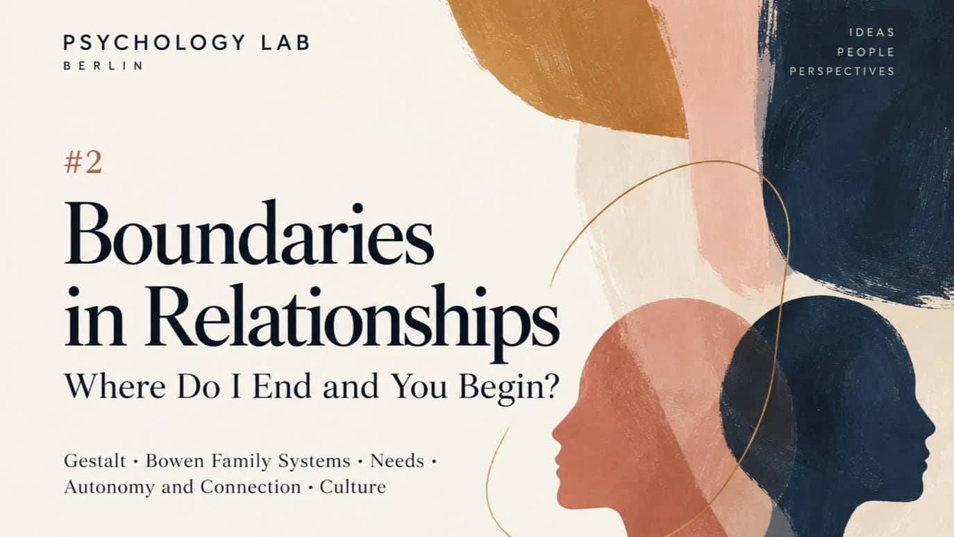 Psychology Lab Berlin #2 — Boundaries in Relationships