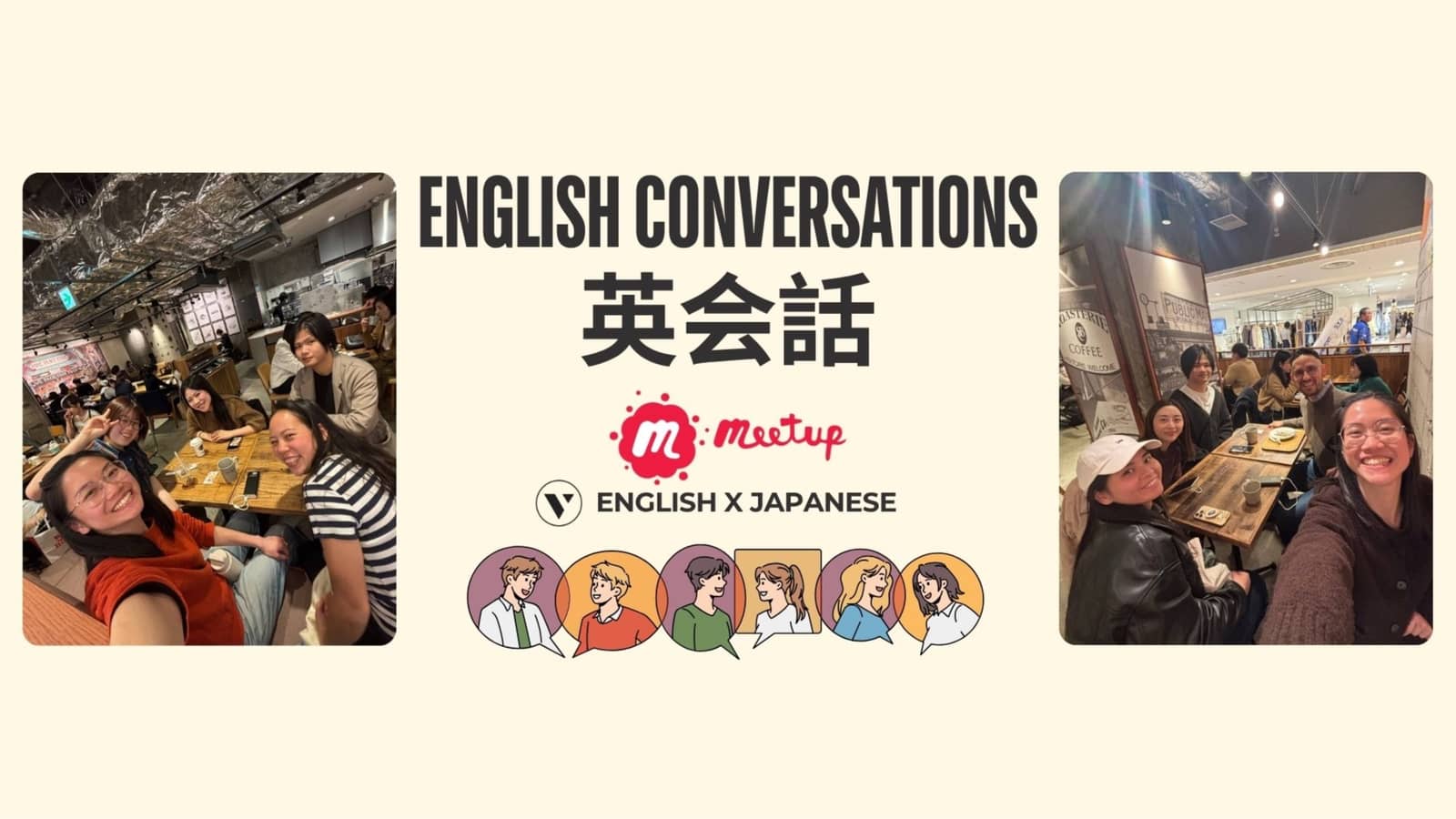 [NAMBA] 🗣️🤓 English Conversation – All Levels Welcome!