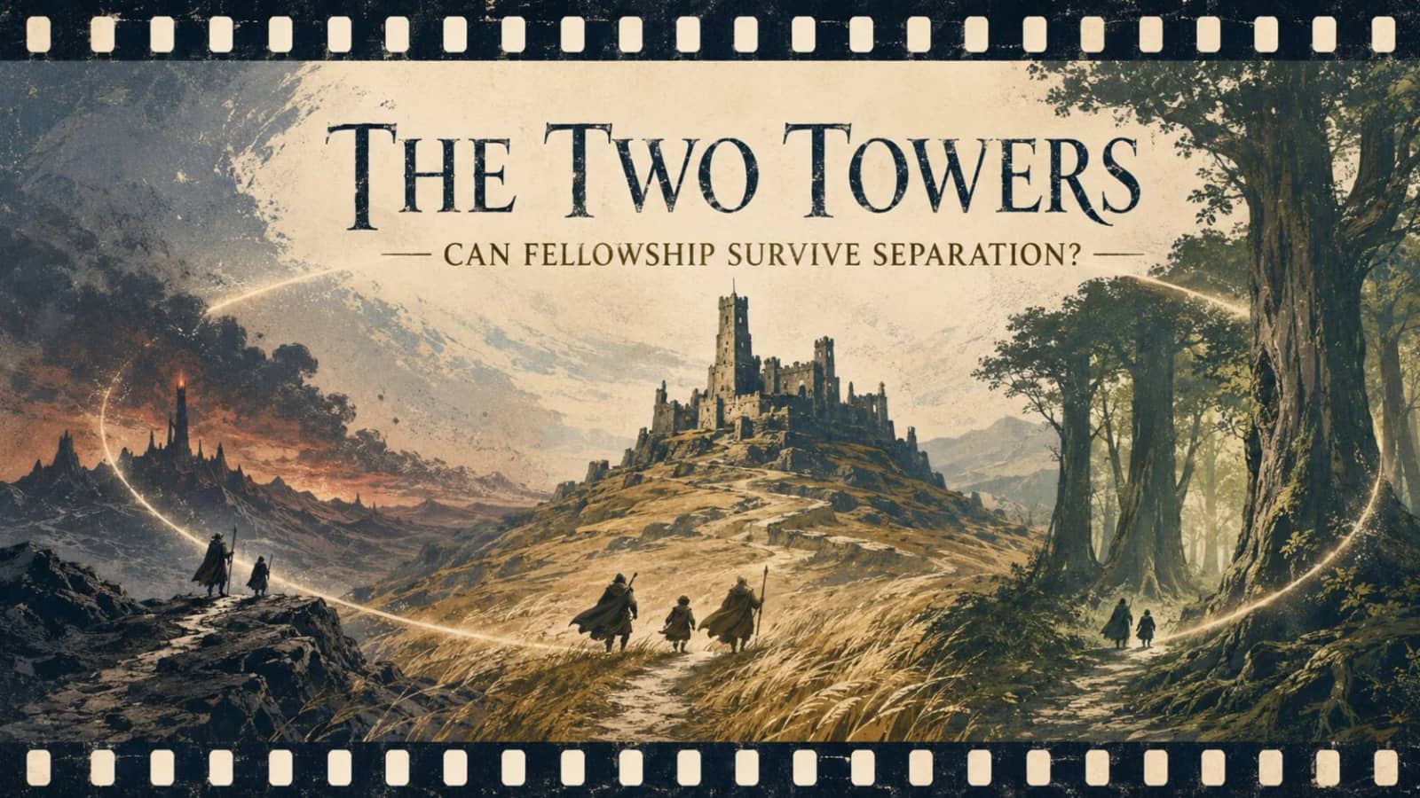 🧙‍♂️⚔️ The Two Towers - can fellowship survive separation?
