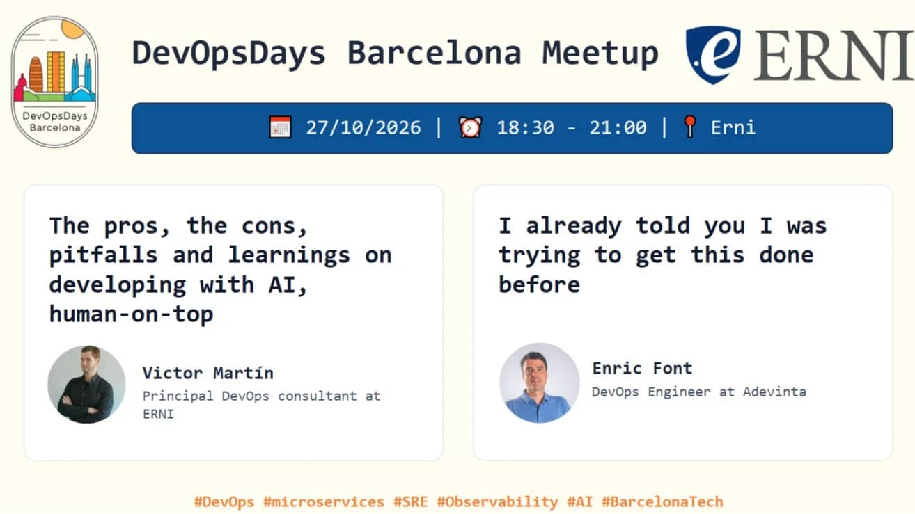 DevOpsDays BCN Meetup - October 2026