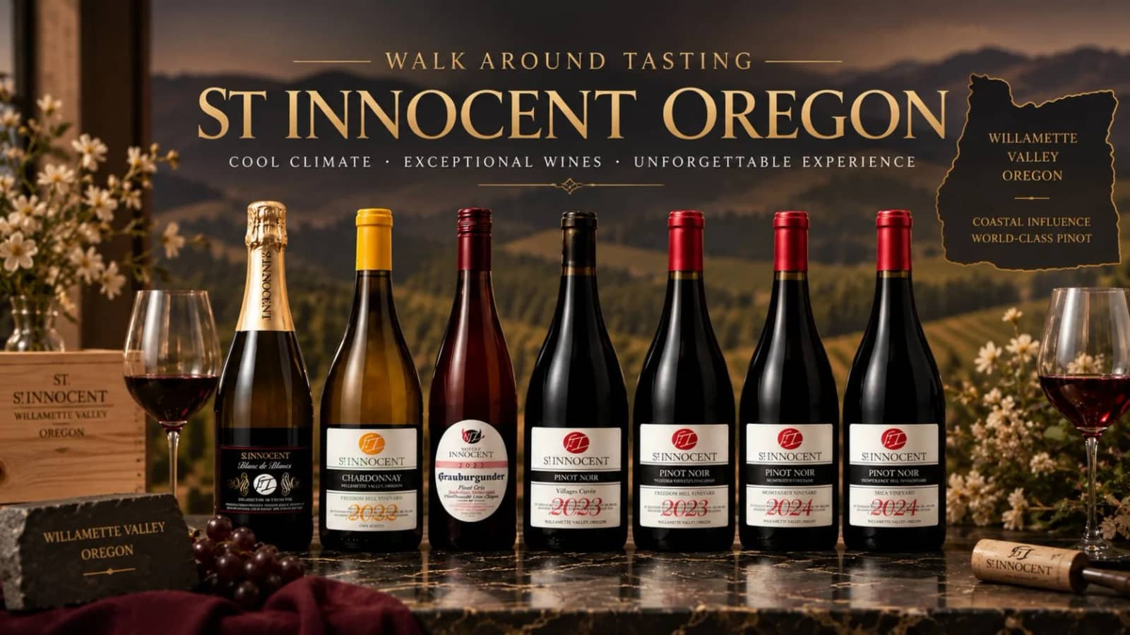 🍷 St. Innocent Oregon Walk Around Tasting Oregon Grand Tasting