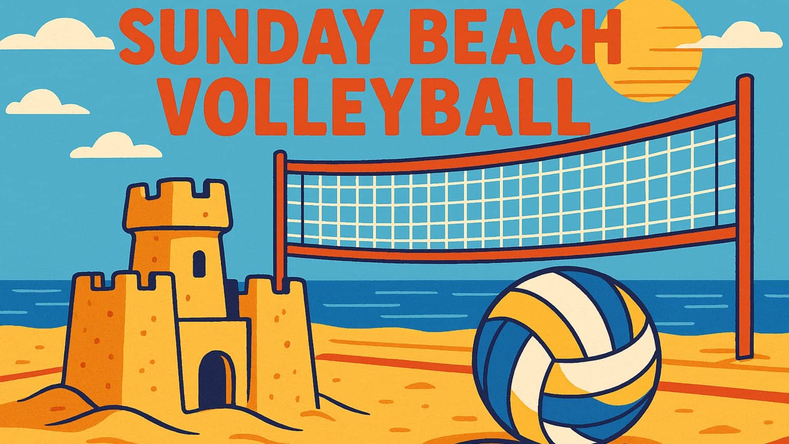 (Sunday) Beach Volleyball (2vs2)