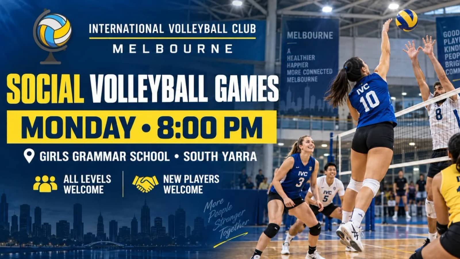 Volleyball Game Session South Yarra