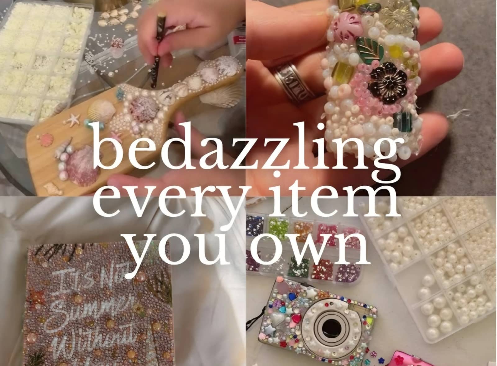 DIY Bedazzle Up (Women Only): Cycling and Crafts