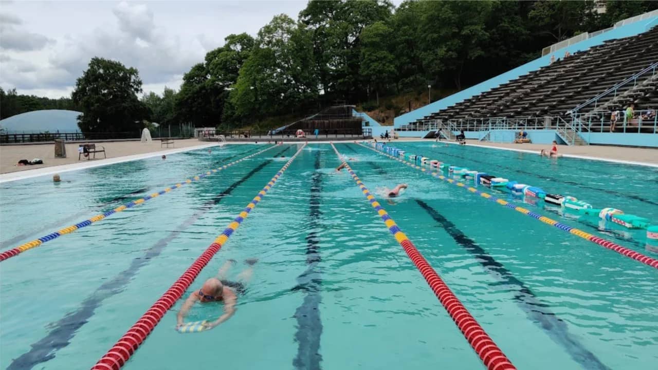 Swimming at Inflancka