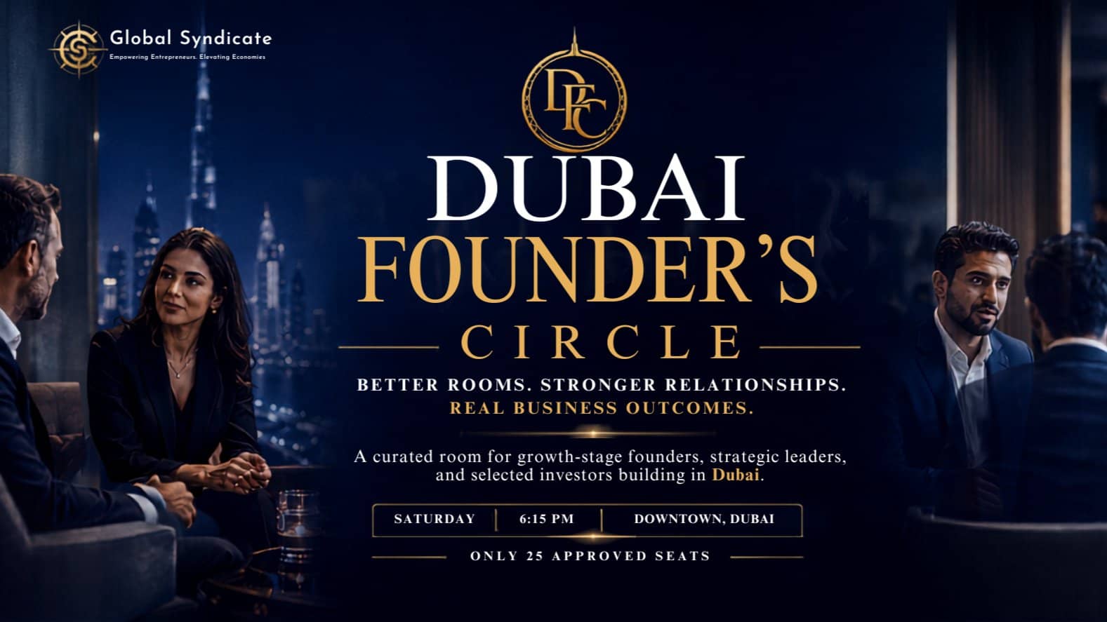 Dubai Business Growth Meeting Over Coffee - DOWNTOWN