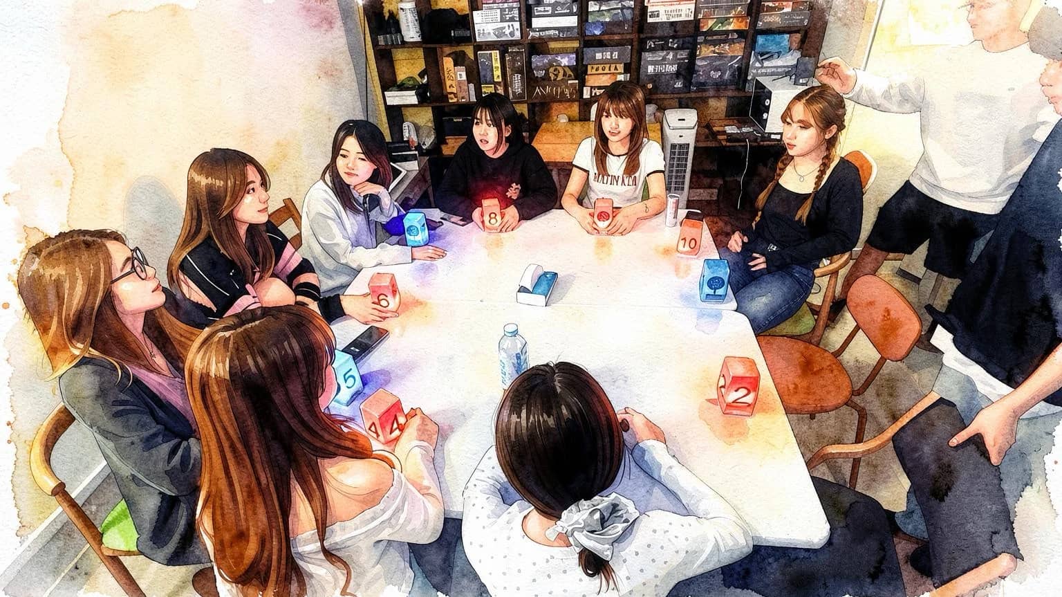 @2️⃣⏺️0️⃣👱‍♂️$100👧$70 Annie, Tina 狼人殺新手局: 學玩燈影預言家 [會由零開始教玩]