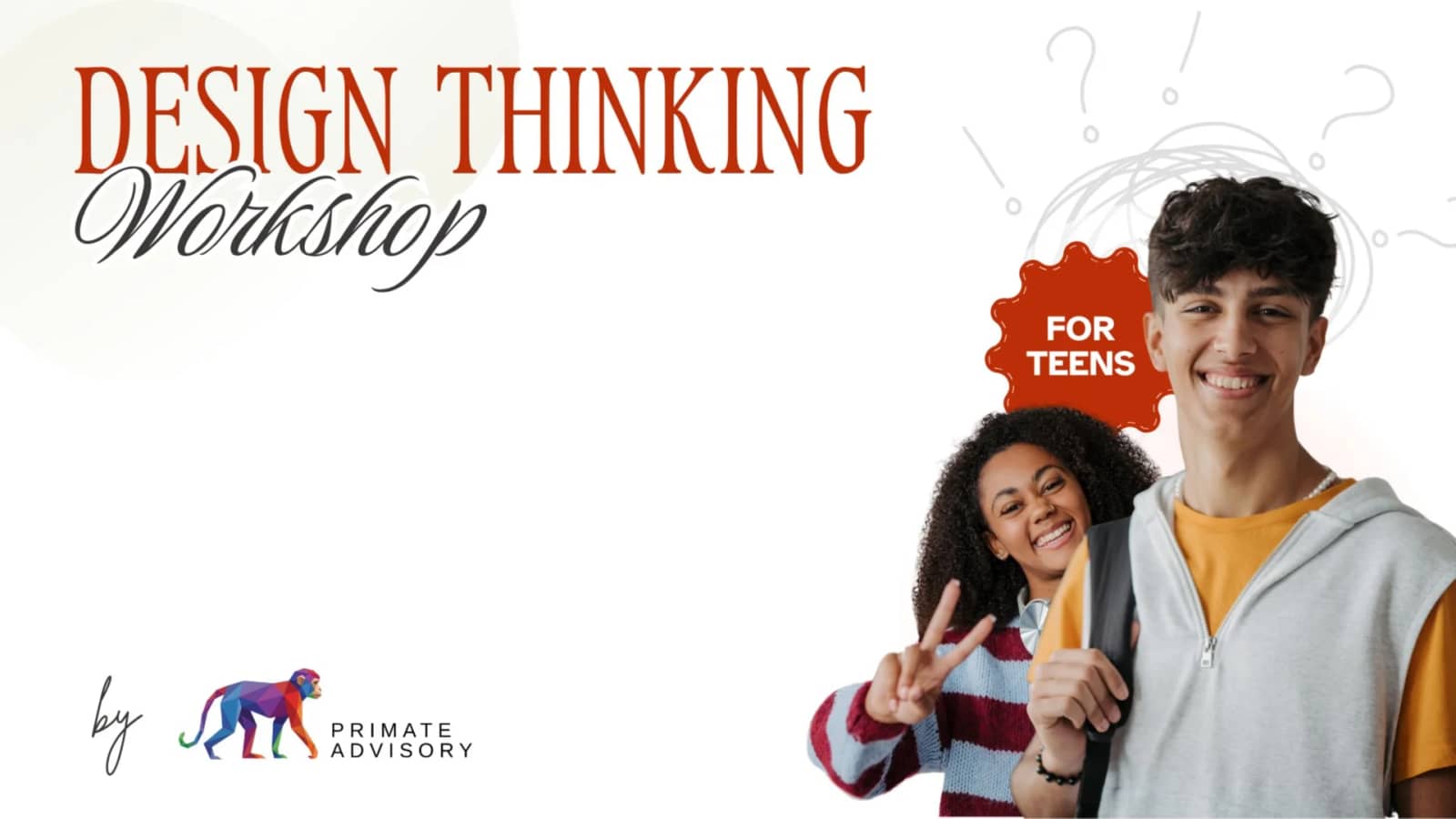 Paid Workshop: Design Thinking for teens