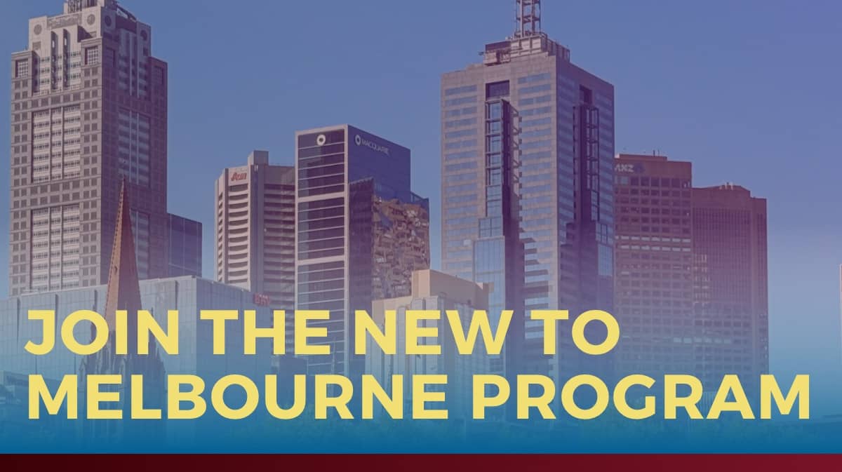 ‘New to Melbourne’ program by Melbourne city centre toastmasters club