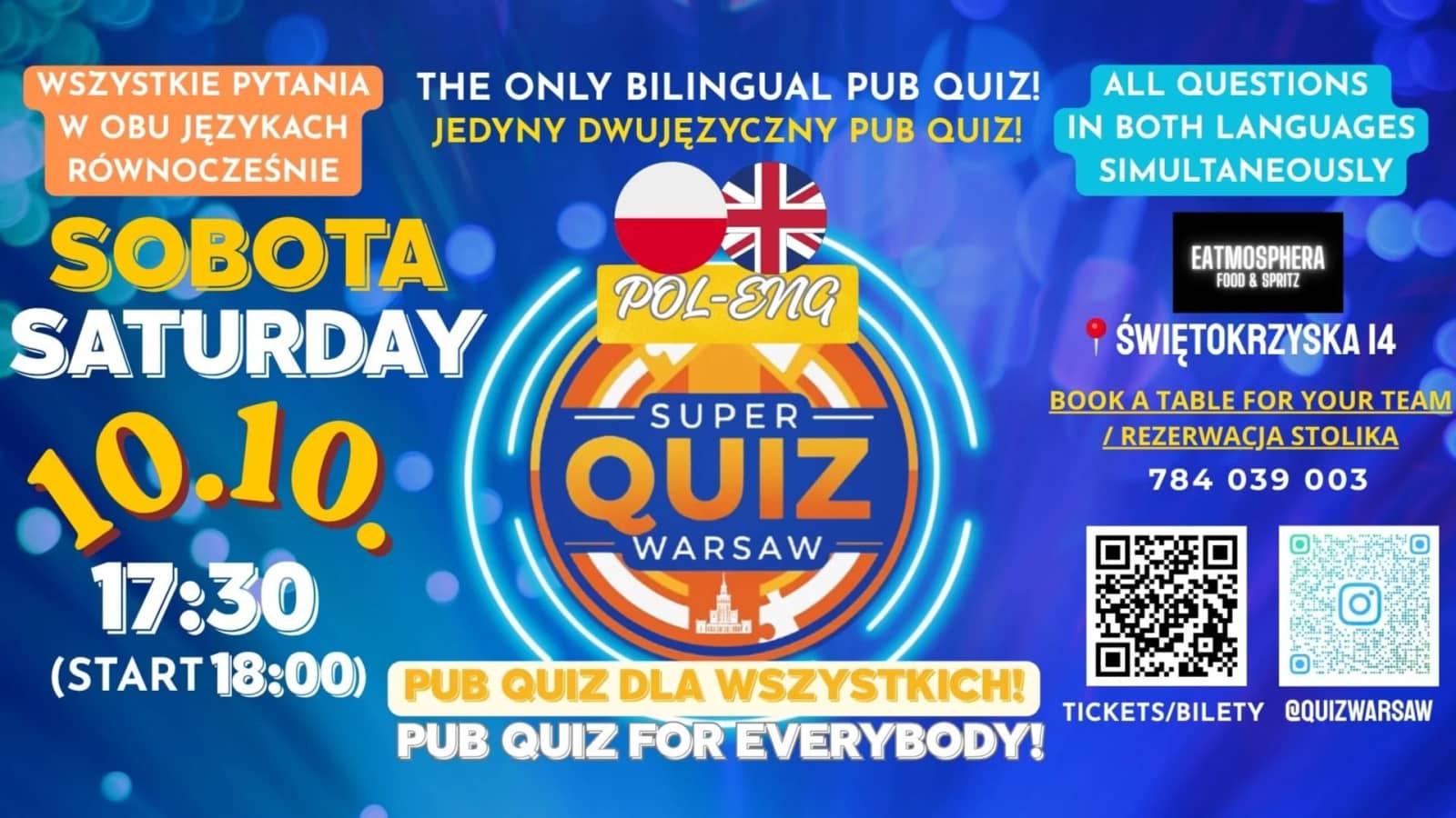 POL-ENG SUPER QUIZ WARSAW 10.10. (PUB QUIZ)