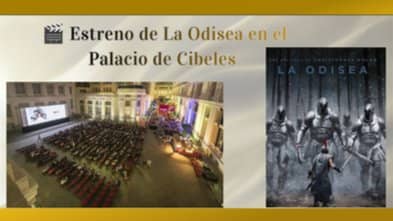 🎬 Estreno de La Odisea en el Palacio de Cibeles