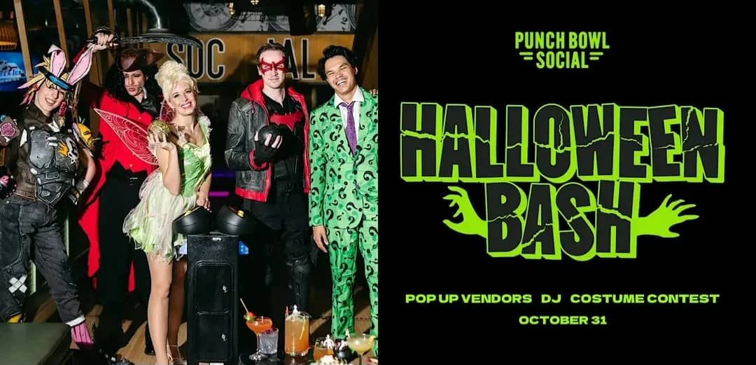 Halloween Bash at Punch Bowl Social
