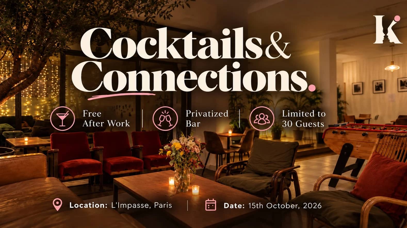 Cocktails & Connections - Free After Work